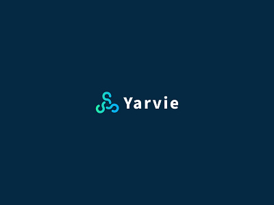 Yarvie Logo Design business discoveries gradient protect research scientists system users web