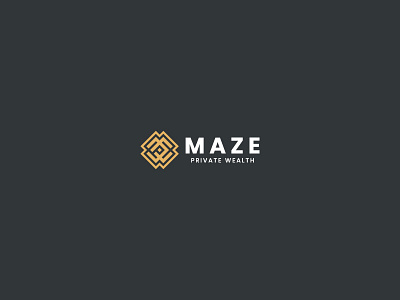 Maze Private Wealth Logo Design