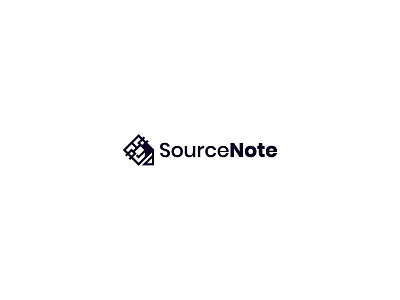 SourceNote Logo Design