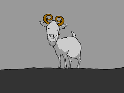 Goat animation bahh game goat illustration loop