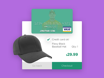 Daily UI :: Credit Card Checkout