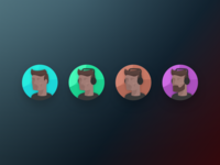 Little hipster user avatar