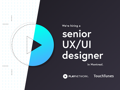 Hiring @ PlayNetwork / TouchTunes job montreal music product design team ux