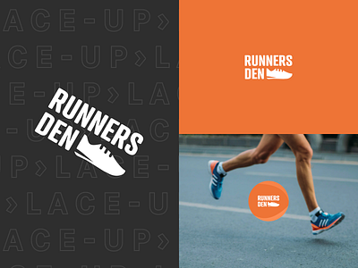 Runners Den - Ecommerce Lifestyle Blog apparel brand brand identity branding design ecommerce icon identity illustration logo web
