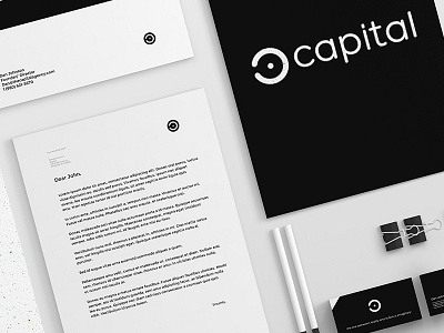 Capital Stationary branding print design stationary