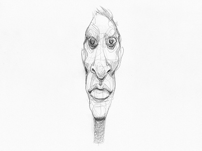 Visage art character design doodle drawing illustration pencil people