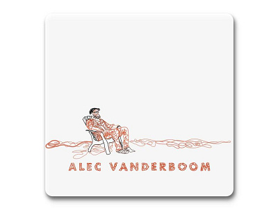Alec Vanderboom fun illustration minimalist squiggle