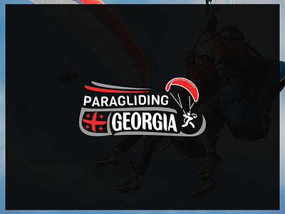 Paragliding Georgia - Logo design logo logo identity paragliding georgia