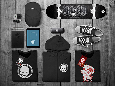 Riposta Wear - Visual Identity beard branding leobeard riposta visual identity wear