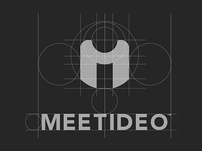 Meetideo hidden logo hidden messages in logo leobeard logo meetideo startup