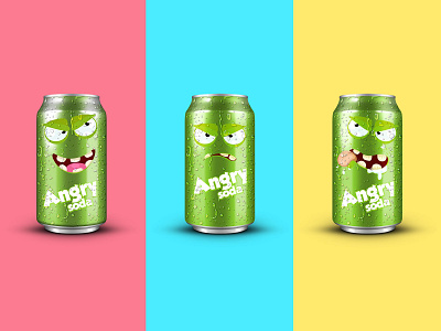 Angry Soda Concept