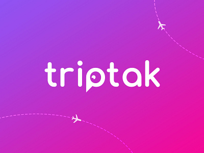 Triptak - Logo branding hidden logo identity lettering logo