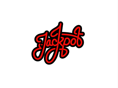 Jackpot LogoType 3 branding branding design designer designer logo handstyle handstyles lettering letterings lines logotype logotypedesign logotypes simple type typedesign typo typography vector