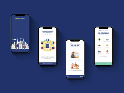 Onboarding Experience community connect design freelancers illustration jobs onboarding