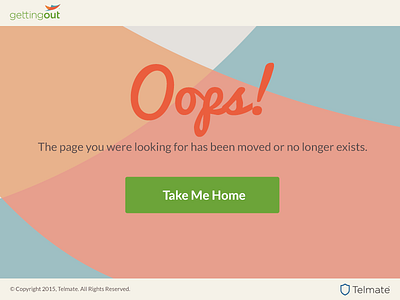 404 Page 404 branding error error page