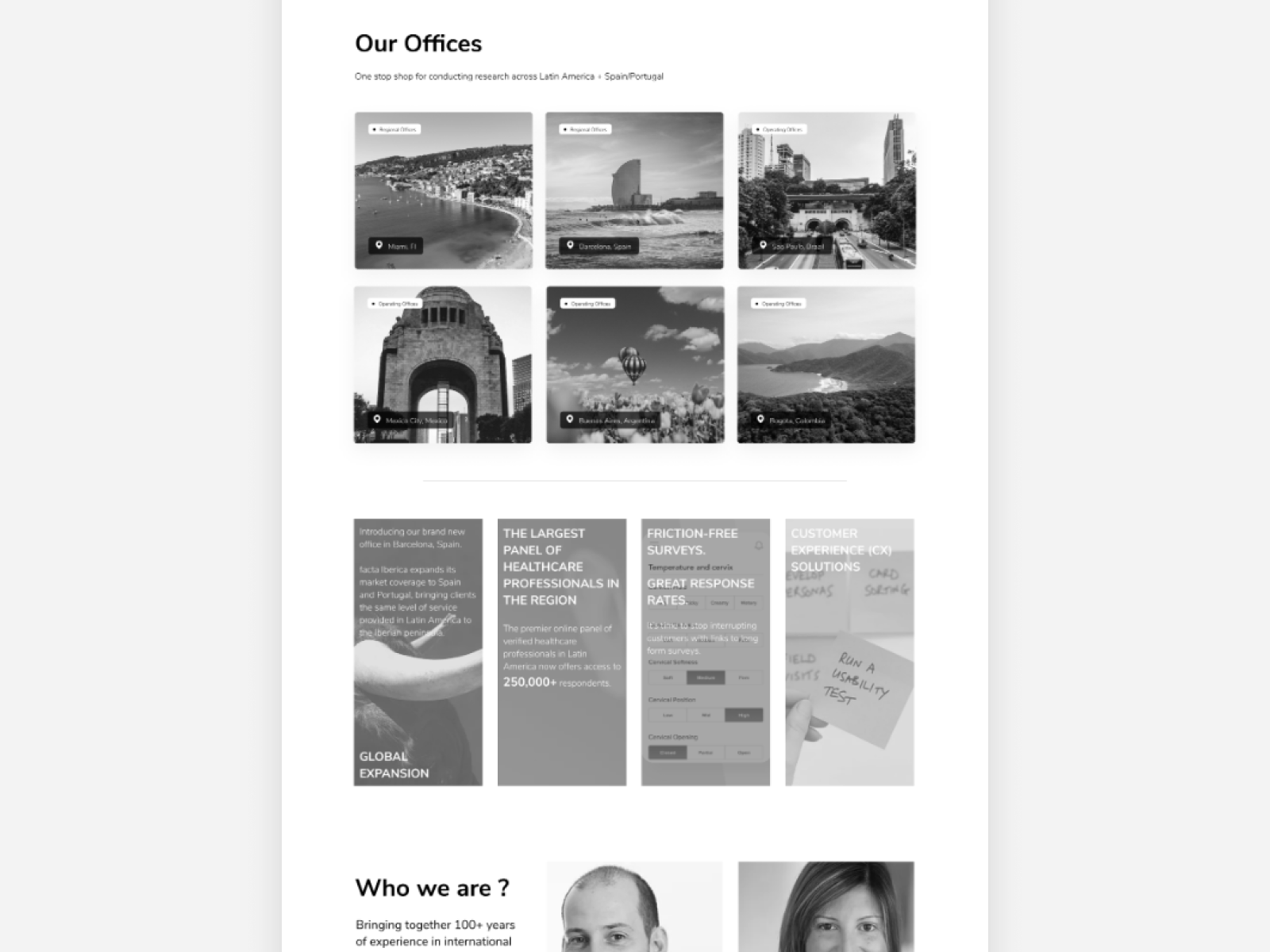 99Design Contest Facta Research website design by lazuardi on Dribbble