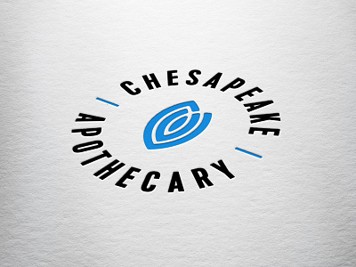 Chesapeake Apothecary icon illustrator logo
