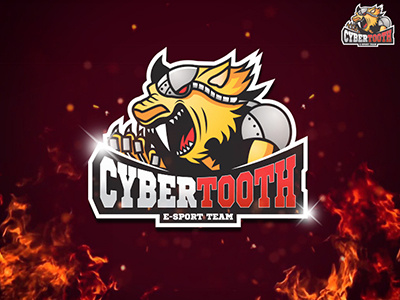 Cyber Tiger Logo Design