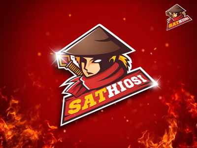 SatHiosi Gaming Sport Logo Design