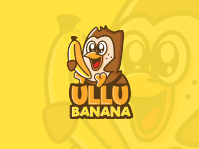 ullu banana logo design