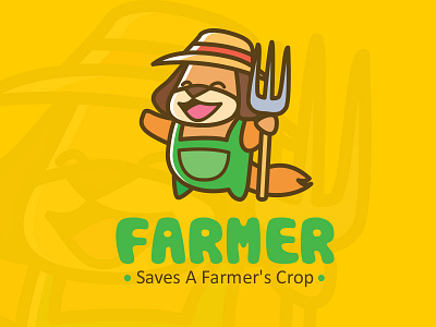 Happy Farmer Logo Design