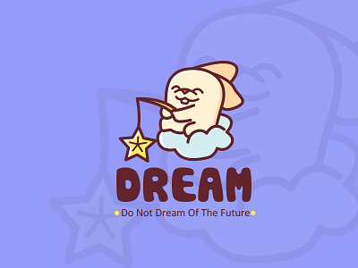Star Dream Logo Design dream dream high dreaming illustration kids logo night rabbit sleep sleep tight star sweet dream