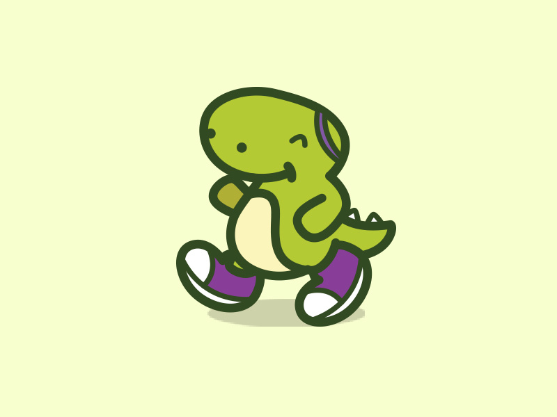Dino Sport Logo Design by Kong_Family on Dribbble