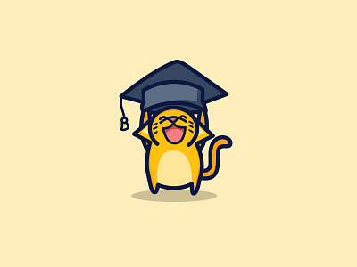 Edu Cat Logo Design