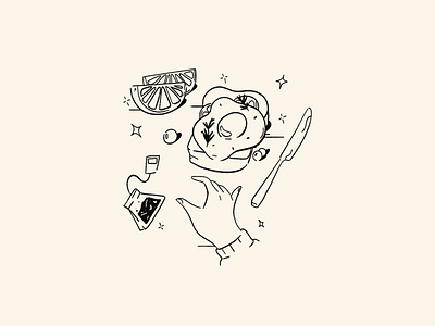 Breakfast brand identity breakfast character creation design diseño food illustration ilustración