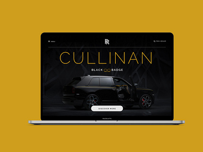 Roll Royce Cullinan Black Badge