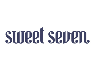 Sweet Seven logo typography