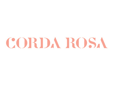 Corda Rosa branding logo typography
