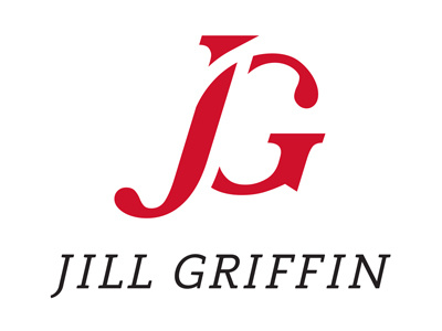 Jill Griffin branding logo typography