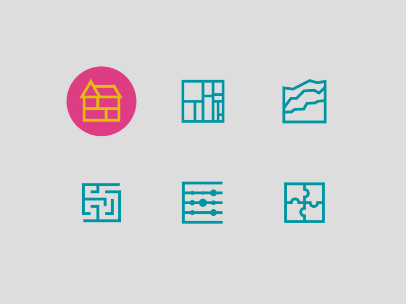 Diagrams and Analogies after effects animation business chart flat icon line minimal motion motion graphics simple vector