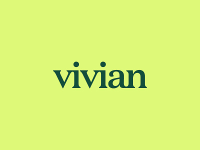 Vivian Health branding identity logo