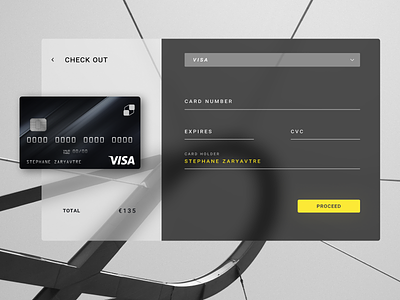 Daily UI 002 - Credit Card checkout credit card daily ui e commerce figma fluent design ui user interface ux