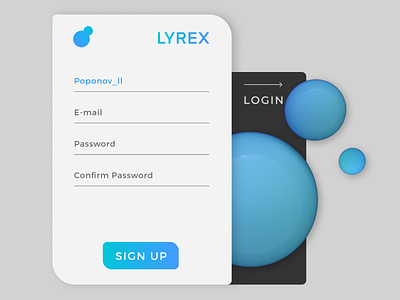 Daily UI 001 Signup 001 3d concept daily ui design figma login signup ui user interface ux