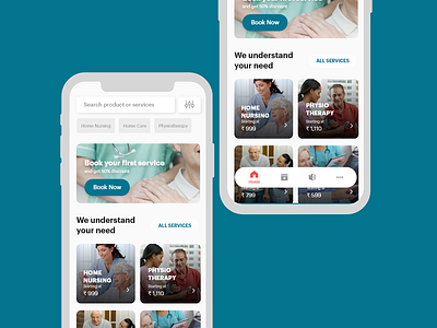 Home Health Care iOS mobile app