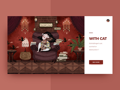 If I have a cat? cat design fun illustration logo ui ux 人