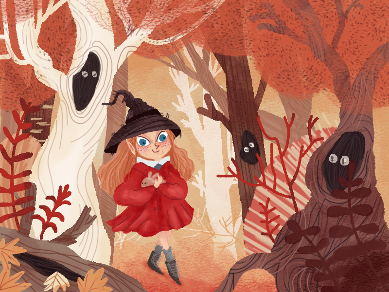 A leaf, An autumn by Pyrrole for BestDream on Dribbble