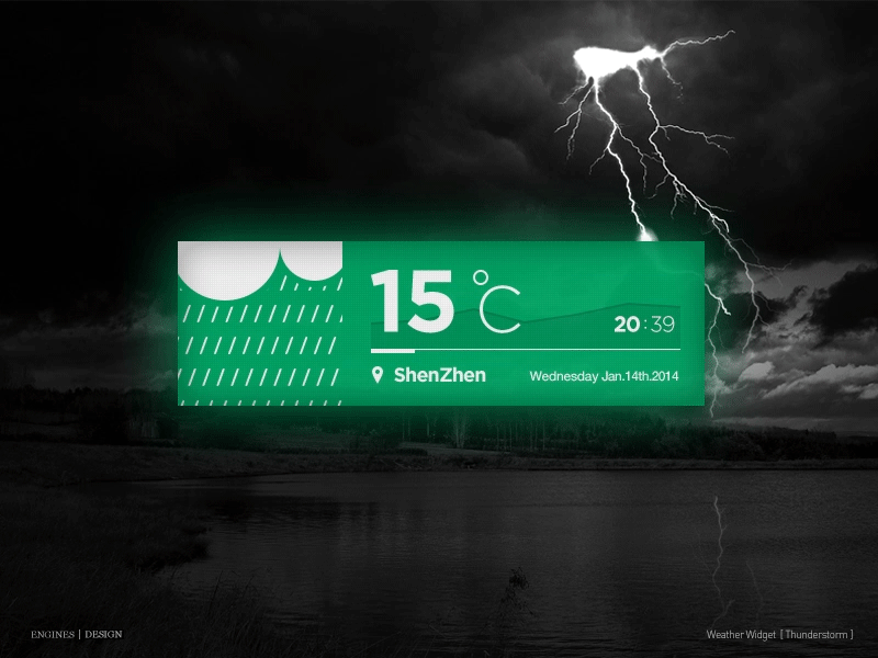 Weather Widget (gif)