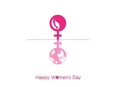 Happy Women's Day branding colours design evolution fun illustration india learning logo love march 8 mother nature pink poster respect rookie vector woman womens day wonder