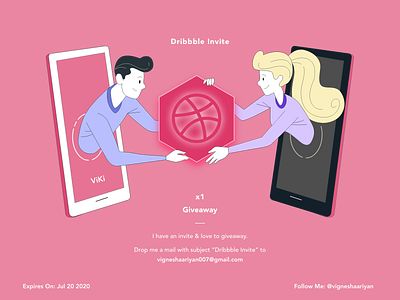 Dribbble Invite x1 | Giveaway