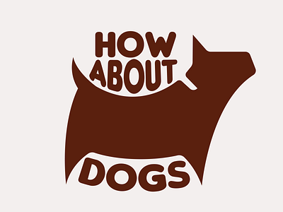 How About Dogs adobeillustrator design ecommerce logo onlinestore pets petshop