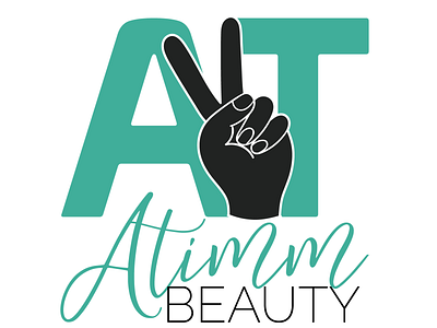 Atimm Beauty adobeillustrator branding design illustration logo logo design minimal vector