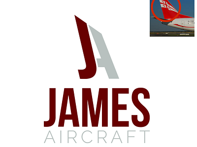 James Aircraft adobeillustrator branding design logo logo design minimal vector