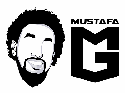 Mustafa Garveyne Personal Brand Logo adobeillustrator branding design icon illustration logo logo design personal branding vector
