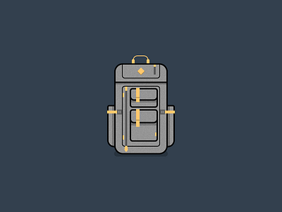 Backpack backpack design flat illustration jansport vector
