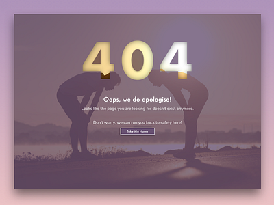 Kick 404 Error Page