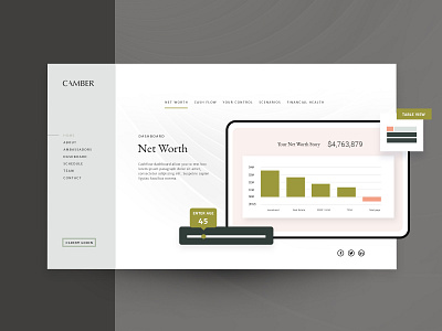 Elegant web design clean clean website creative creative website dashboard elegant finance financial fintech landing page landingpage luxury minimal modern website simple venture web design web designer webdesign website